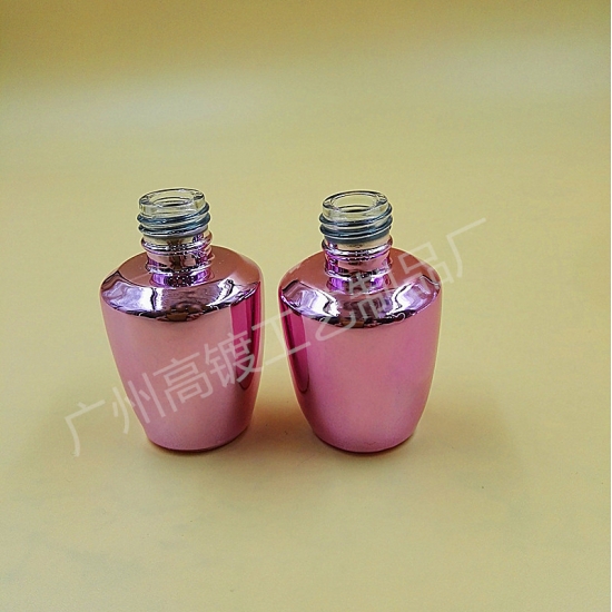 电镀甲油瓶 
